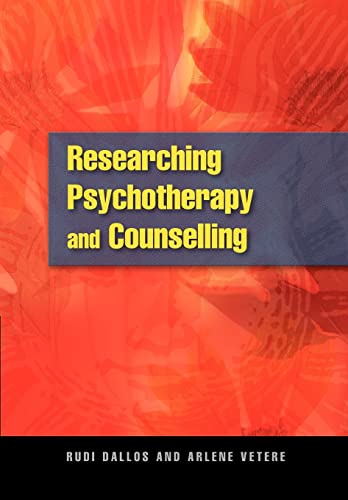 Researching psychotherapy and counselling